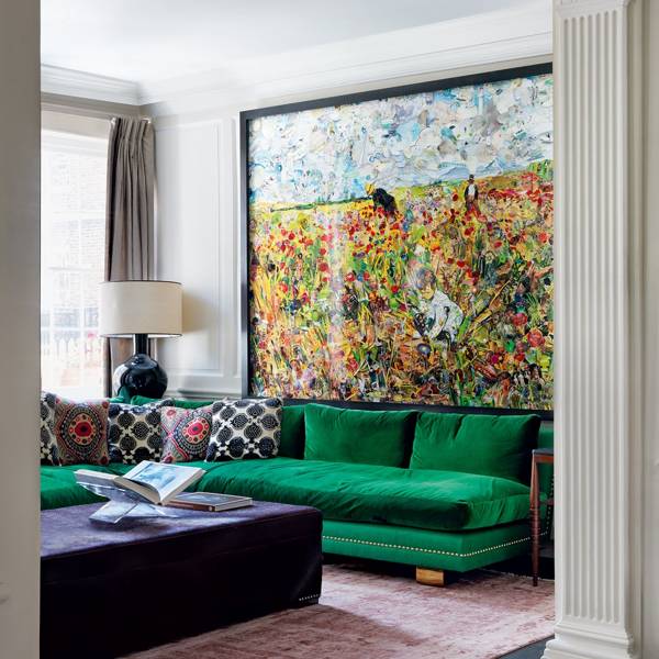 Green Sofa - Living Room Design Ideas & Pictures - Decorating Ideas ...