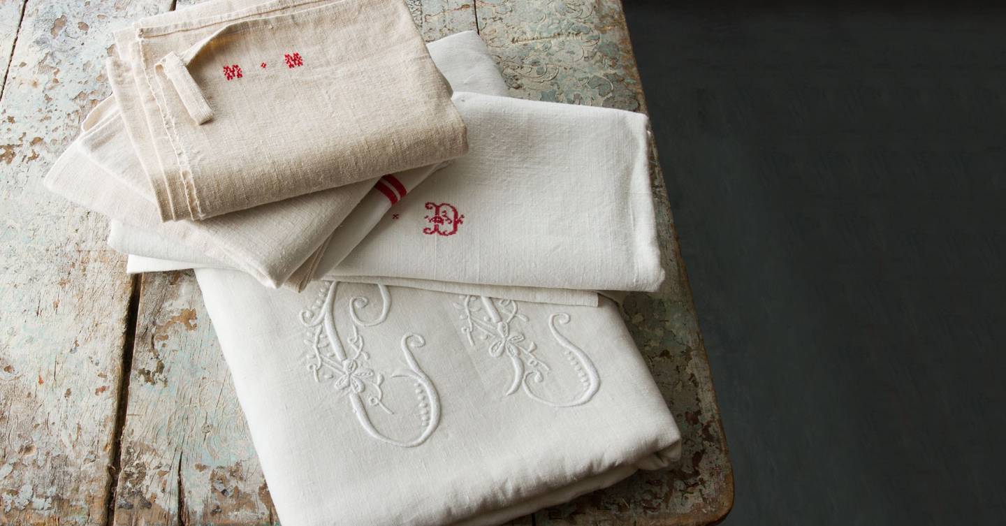 Vintage Table Linens House & Garden