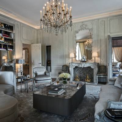 Karl Lagerfeld's suites at the Crillon | House & Garden
