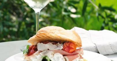Parma Ham Ciabatta with Parmigiano Recipe Ideas - Healthy & Easy