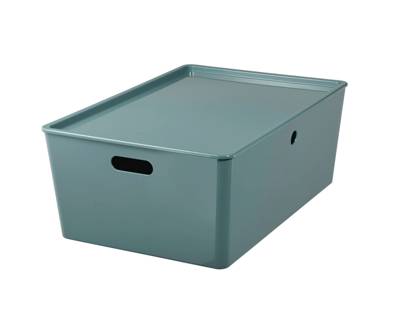 Storage Boxes House Garden, Large Wooden Storage Boxes With Lids Ikea