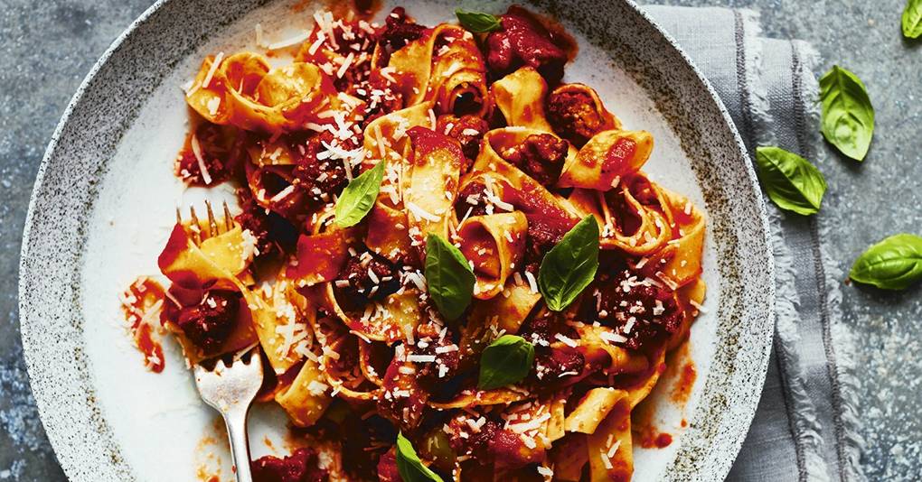 Sausage Pasta Recipe Sausage Ragu, Pappardelle and Fennel House & Garden