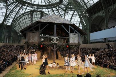 Chanel Runway Sets House Garden