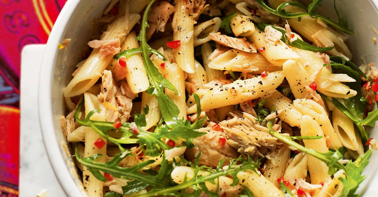Tuna and Rocket Penne Healthy & Easy Recipes House & Garden