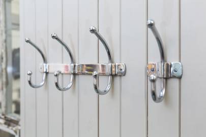 Polished Aluminium Hooks, £6.50