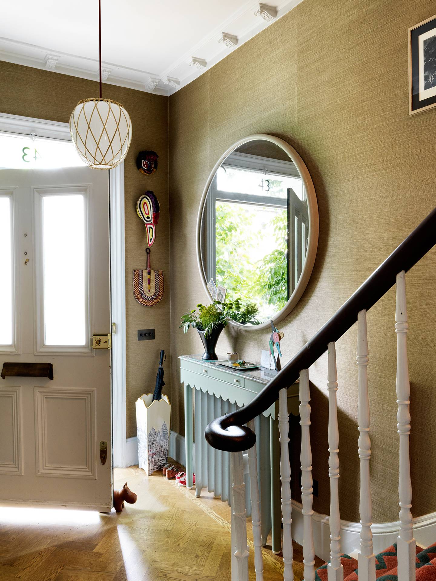 Imaginative ways to decorate the hall of a terraced house | House & Garden