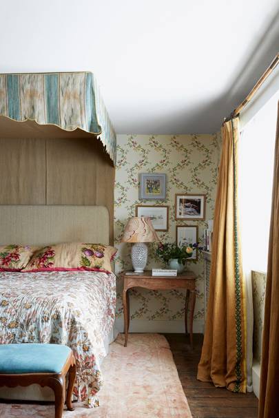 country bedroom ideas - english country style bedrooms | house & garden