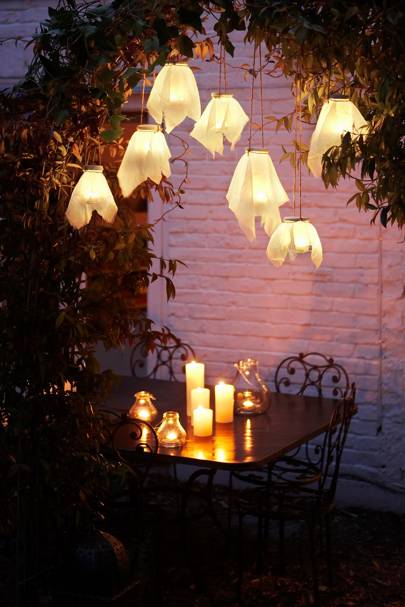 outdoor lanterns paper