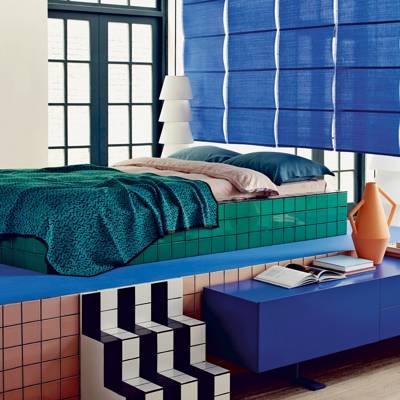 Tile Feature Wall Ideas - Bedroom & Living Room Walls | House & Garden