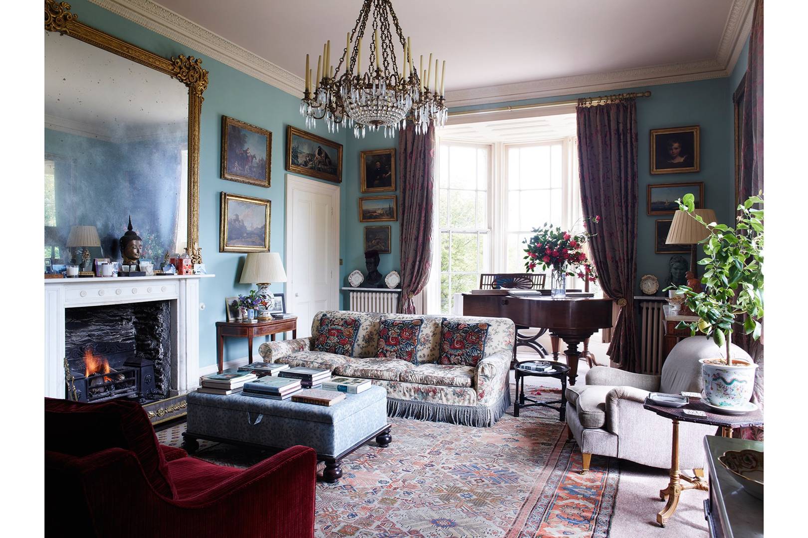 Living Room Lighting House Garden