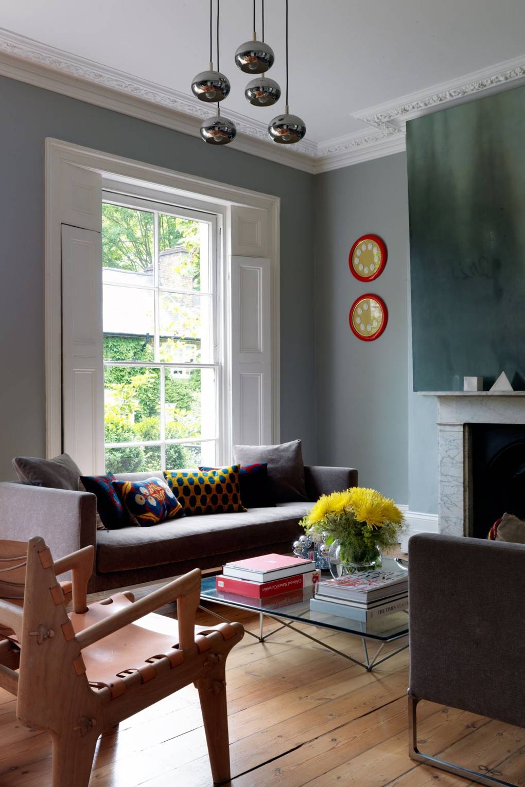 Blue Grey Living Room Colour Scheme Interior Design Ideas House Garden