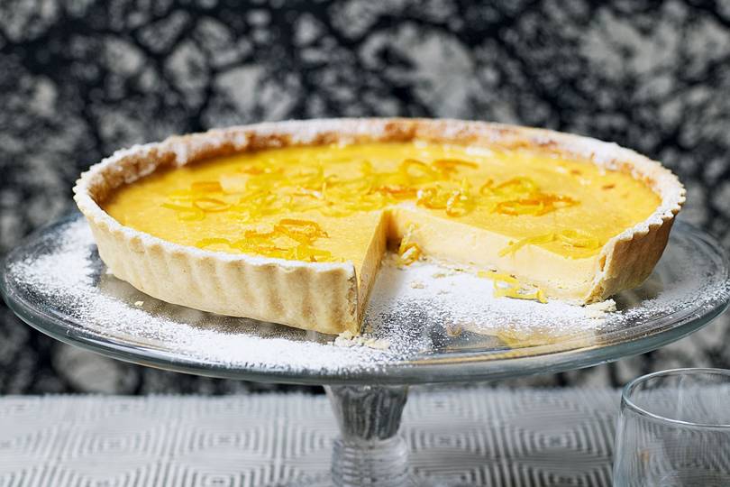 Lemon Tart Easy Dessert Recipes House And Garden 3518