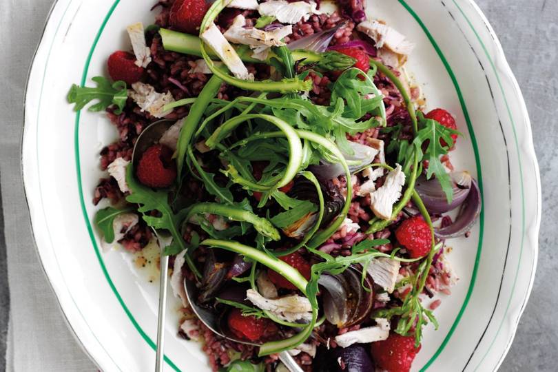 Boxing Day Turkey & Raspberry Salad Boxing Day Recipes House & Garden